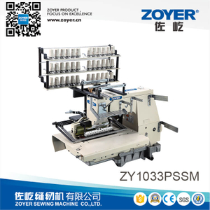 ZY1033PSM Zoyer 33-ago a doppia macchina da cucire a doppia catena con shirring