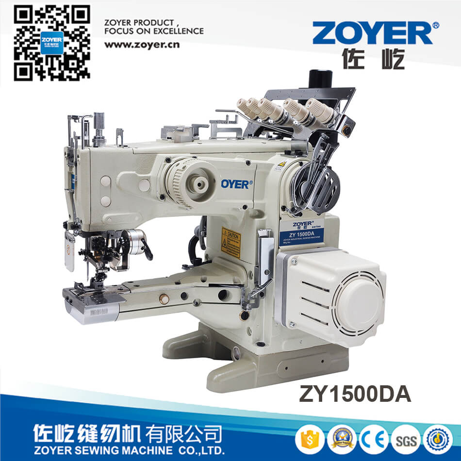 ZY1500DA ZOYER Direct Feed-on Type Type Cylinder Bed Secubito da cucire con trimmer auto