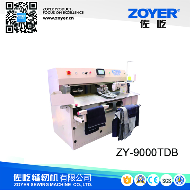 ZY9000TDB Macchina da cucire tascabile automatica CNC